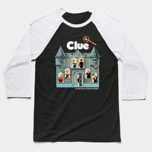 Castle Clue Movie Baseball T-Shirt